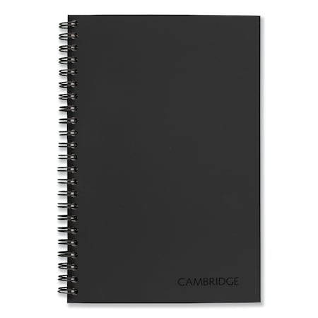 CAMBRIDGE 8" x 5" Black Notebook 06074